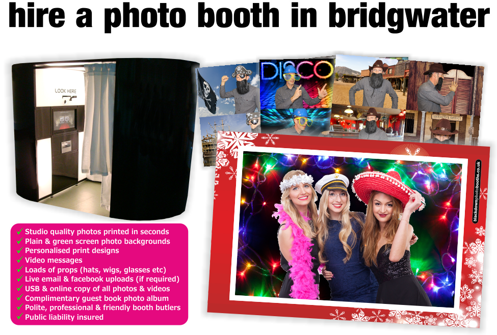 Bridgwater Photobooth & Photo Booth Hire, Bridgwater, Somerset